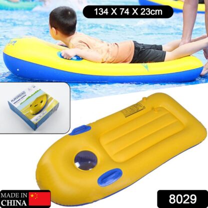 Inflatable Surfboard for Kids, Inflatable Bodyboard for Children with Handles, Portable Surfboard for Children, Outdoor Pool, Beach Floating Mat Pad Water Fun - Image 2