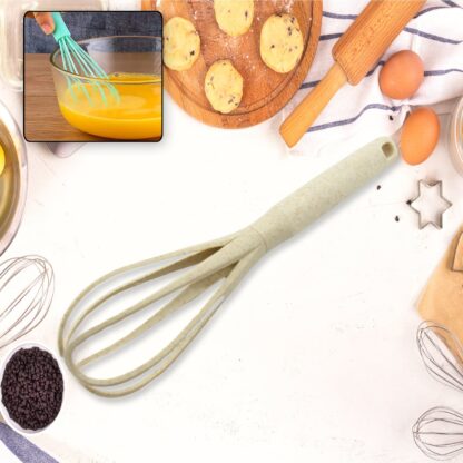 Plastic Kitchen Accessories Whisk , Pasta Spoon & Soup Spoon Heat Resistant  Non Stick Spoons Kitchen Cookware Items  (1 Pc ) - Image 17