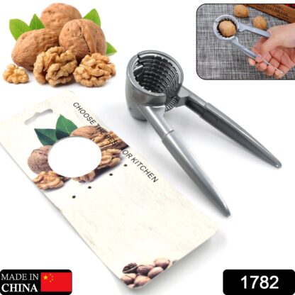 1782 Walnut Cracker, Luxury Die Cast Stainless Alloy Nut Cutter Walnut Clamp Plier Portable Smart Walnut Akhrot Pincers Bottle Opener for Pecans, Almonds, Brazil Nuts - Image 2