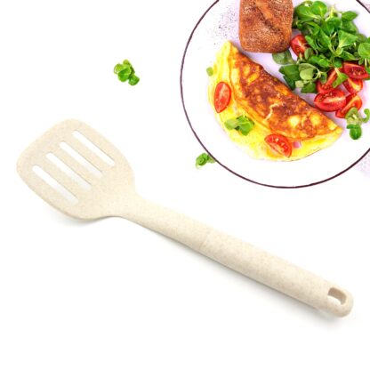 Plastic Kitchen Accessories Skimmer, Spatula Spoon & Soup Spoon Heat Resistant  Non Stick Spoons Kitchen Cookware Items Heat Resistant Plastic Kitchen Utensils for Cooking, BPA FREE Gadgets for Non-Stick Cookware (1 Pc ) - Image 12