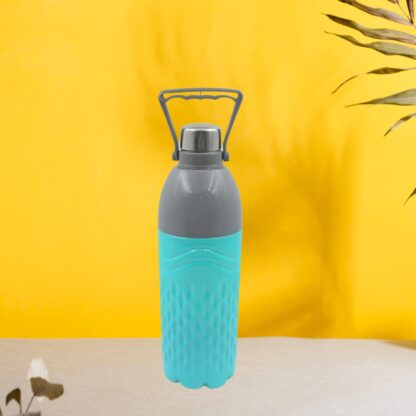 6215 Plastic Sports Insulated Water Bottle with Handle & Color Box Easy to Carry High Quality Water Bottle, BPA-Free & Leak-Proof! for Kids' School, For Fridge, Office, Sports, School, Gym, Yoga (1 Pc Mix Color 1800ML) - Image 3