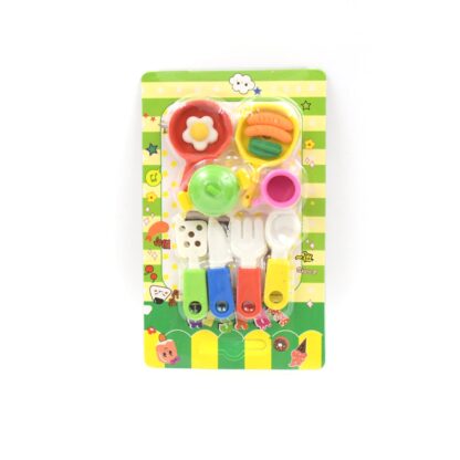 Fancy & Stylish Mini Erasers for Kids (8 Pc Set) - Fun Designs, Party Favors - Image 3