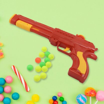 3063 Plastic Balls Shooting Gun Toys For Boys Kids High Quality Gun With 13 Balls - Image 3