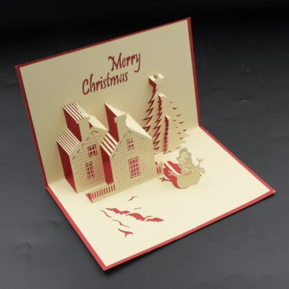 3D Paper Wish Card High Quality Paper Card All Design Card Good Wishing Card  (Birthday , Valentine , love , Christmas Card) (1Pc ) - Image 6