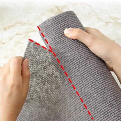 8190 Durable Kitchen Scrub Cloth, Microfiber Cleaning Cloth Roll, Kitchen Wear-Resistant Cloth 20×22cm, Multipurpose Cleaning Cloths for Kitchen (1pc) - Image 3