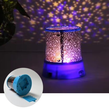 LED Projector Night Light Amazing Lamp, 3 Battery operated lamps, Rotation With the music Function, Master for Kids Bedroom Home Decoration Night Romantic Gift (Battery Not Included / 1 pc) - Image 16