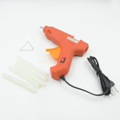 Professional 60 Watt Hot Melt Glue Gun with 5 Glue Sticks & On/Off Switch - Image 5