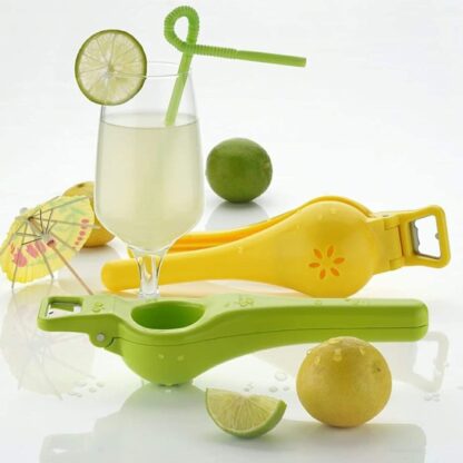 2176 Kitchen 2 in 1 Unbreakable Lemon Squeezer and Bottle Opener (1 Pc) - Image 3