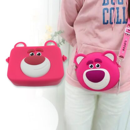 1218 Cute Cartoon Girls' Backpack, Shoulder Bag / Purse, Portable, Mini Silicone Handbag Girls, Children's Bag / Purse for For Girls Women, Gift Girls Bag Accessories (1 Pc ) - Image 3