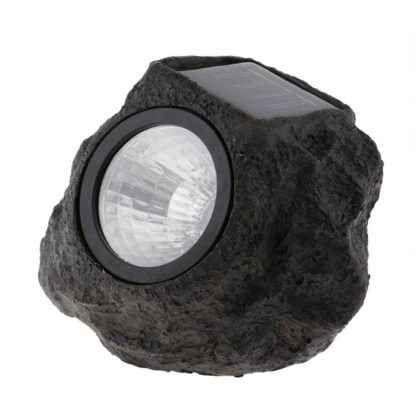 7577 Solar Powered LED Rock Light Solar Powered LED Spotlight Faux Stone for Pathway Landscape Garden Outdoor Patio Yard (1 Pc) - Image 4