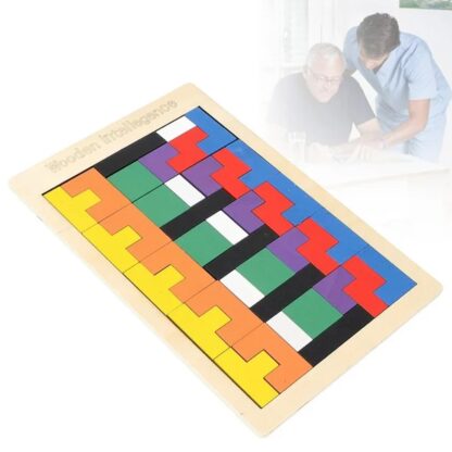 Wooden Blocks Puzzle Children's Educational Toys - Image 3