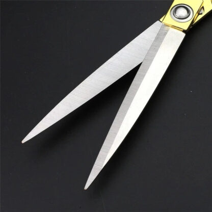 Stainless Steel Tailoring Scissor Sharp Cloth Cutting for Professionals  (Golden) - Image 8