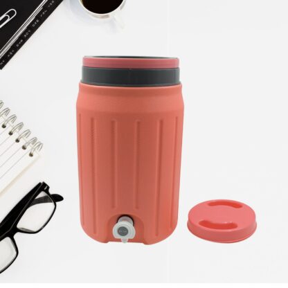 Insulated Plastic Water Rover Jug with a Sturdy Handle, Water Jug Camper with Tap Plastic Insulated Water Water Storage Cool Water Storage for Home & Travelling (2500ML, 7500ML, 12000ML) - Image 4