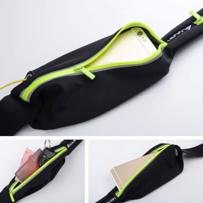 6202  Running Hiking Jogging Walking Reflective Waterproof Waist Bag Compatible Belt Bag - Image 5