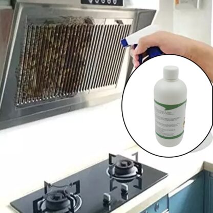 0310 Kitchen Cleaner Spray Oil & Grease Stain Remover Stove & Chimney Cleaner Spray Non-Flammable Nontoxic Magic Degreaser Spray for Kitchen Gas Stove Cleaning Spray (Approx 500ML) - Image 5