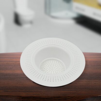 0825 Plastic Sink Strainer for Kitchen| Basin Strainer | Waste Filter Jali | Basin Strainer | Sink Jali | Waste Filter Cup | Sink mesh Filter | Plastic Drain Strainer (3 Pcs Set) - Image 3