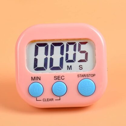 1540  Digital Kitchen Timer Clear Big Digits 0-99 Min for Cooking Office Clock - Image 7