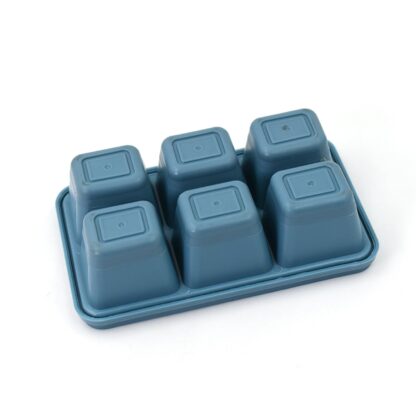 4741 6 Grid Silicone Ice Tray used in all kinds of places like household kitchens for making ice from water and various things and all. - Image 10