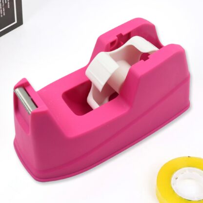 9506 Plastic Tape Dispenser Cutter for Home Office use, Tape Dispenser for Stationary, Tape Cutter Packaging Tape (1 pc / 631 Gm) - Image 4