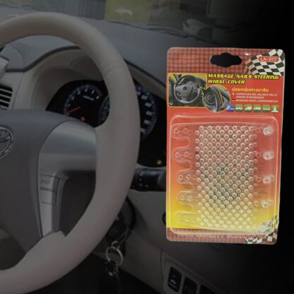 Silicon Car Massage Steering Cover High Quality Suitable For All Car (2 Pc Set) - Image 4