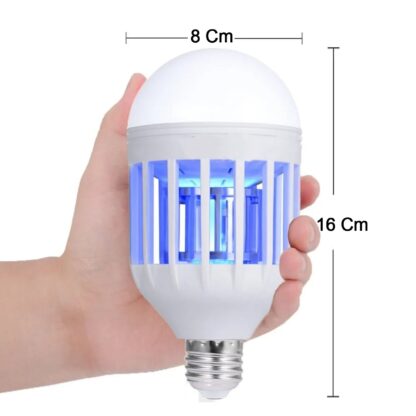 15W  Mosquito Killer Lamp E27 Summer Moths Flying Insects Led Zapper Mosquito Killer Lamp Light Bulb Household - Image 5