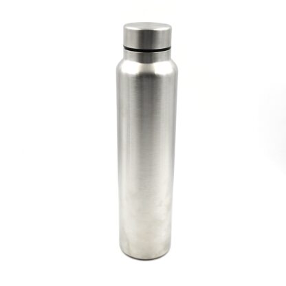 6861 Stainless Steel Water Bottle, Fridge Water Bottle, Stainless Steel Water Bottle Leak Proof, Rust Proof, Hot & Cold Drinks, Gym Sipper BPA Free Food Grade Quality Silver Color, Steel fridge Bottle For office/Gym/School 1000Ml - Image 4