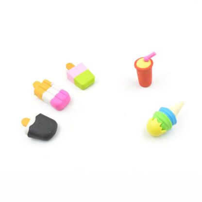 Mini Eraser Set for Kids (5 Pieces) - Fun Designs, Party Favors, School Prizes - Image 6