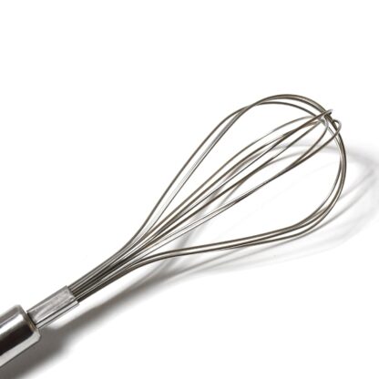 8183 Kitchen Whisk, Stainless Steel Kitchen Tool Non-Scratch Best Stainless Steel Whisk for Perfect Metal Hand Whisk for Cooking Soup Whisking Spatula Tool Is a Great Kitchen Accessory or Gift (1 Pc / 29cm) - Image 4