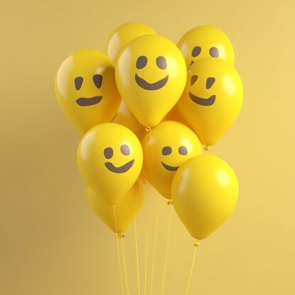 Cartoon Printed Design Balloons Kinds of Latex Balloons for Birthday / Anniversary / Valentine's / Wedding / Engagement Party Decoration Birthday Decoration Items for Kids One Color (20 Pcs Set) - Image 5