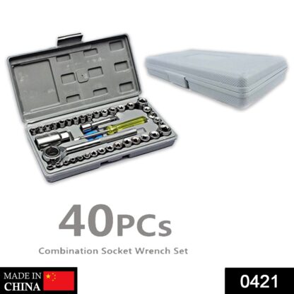 0421 Socket Combination Toolkit (40 pcs) - Image 2