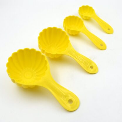 5559 Plastic Kitchen Tool Mould / Ladoo Mould Spoon Ladoo Making Spoon Set for Kitchen Multipurpose, Plastic Ladoo Mold For Making Different Variety of Ladoo (4 Pcs Set) - Image 6