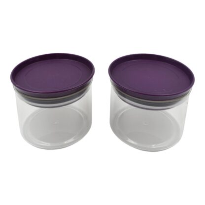 Air Tight & Unbreakable Kitchen Jar Set Food Storage Containers for Dry Fruits, Spices, Snacks, Pulses (2 Pcs Set) - Image 4