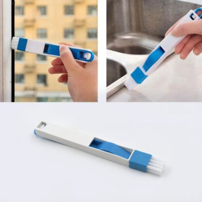 0850 2 in 1 Multi-Function Plastic Window Slot Keyboard Wardrobe Dust Removal Cleaning Brush - Image 6