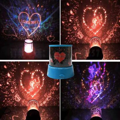 LED Projector Night Light Amazing Lamp, 3 Battery operated lamps, Rotation With the music Function, Master for Kids Bedroom Home Decoration Night Romantic Gift (Battery Not Included / 1 pc) - Image 18