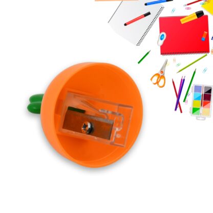 8878 Student Pencil Sharpener Cartoon Simple Carrot Pencil Sharpener Suitable for Students, Children, School, Stationery (1 Pc) - Image 4