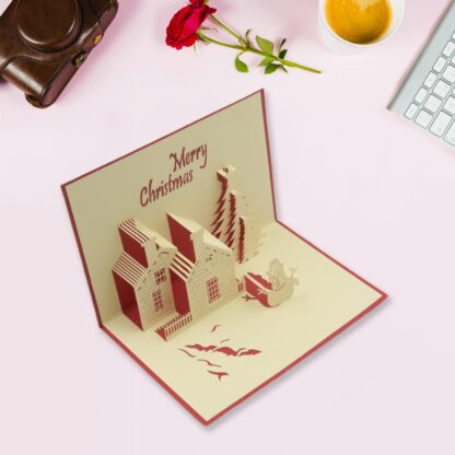 3D Paper Wish Card High Quality Paper Card All Design Card Good Wishing Card  (Birthday , Valentine , love , Christmas Card) (1Pc ) - Image 8