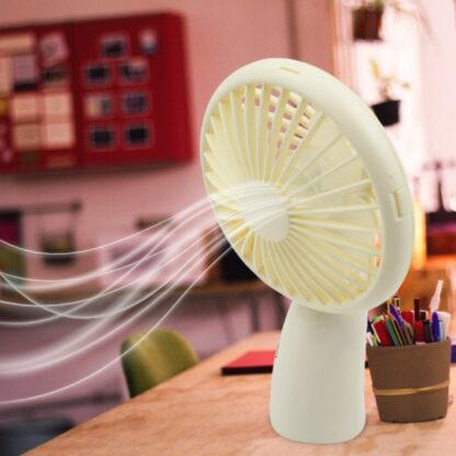 17707 Mini Handheld Fan, Portable Rechargeable Mini Fan, Portable Easy to Carry, for Home, Office, Travel and Outdoor Use (1 Pc) - Image 5