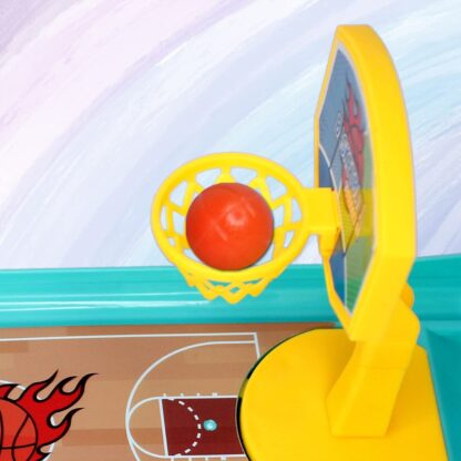 17689 Mini Table Top Finger Basketball Game for Kids - Desktop Game for Kids & Adults, Basketball Finger Bowling Game, Fun Indoor Finger Bowling Game for Boys & Girls, Family Board Game - Image 3