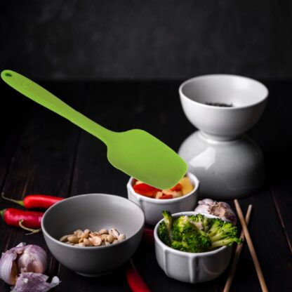 Multipurpose Silicone Spoon, Silicone Basting Spoon Non-Stick Kitchen Utensils Household Gadgets Heat-Resistant Non Stick Spoons Kitchen Cookware Items For Cooking and Baking (6 Pcs Set) - Image 10