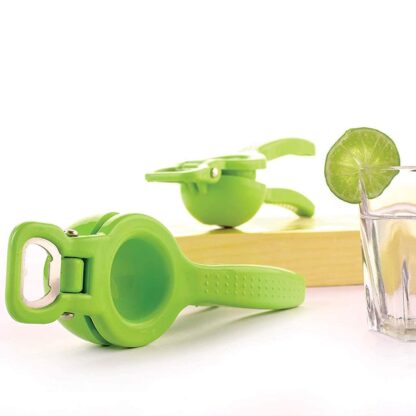 2176 Kitchen 2 in 1 Unbreakable Lemon Squeezer and Bottle Opener (1 Pc) - Image 5