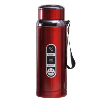 5875 800ml Stainless Steel Water Bottle for Men Women Kids | Thermos Flask | Reusable Leak-Proof Thermos steel for Home Office Gym Fridge Travelling - Image 3