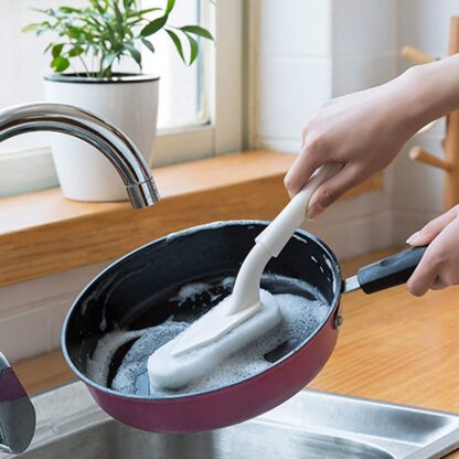 4111 Cleaning Brush Creative Triangle Kitchen Brush Bathroom Cleaning Tool Cleaning Brush