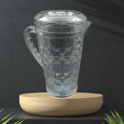 3692  Mocktail Pet Jug  Plastic Jug With lid, Drinking Beverage Jag, Transparent Tableware  Reusable BPA Free, Plastic Water jug for Home use, Perfect for Home, Restaurants - Image 5