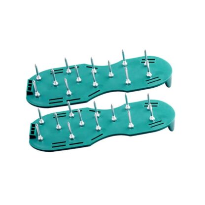 8502 Lawn Aerator Sandals, Garden Grass Aerator Spiked Sandals Green Studded Shoes for Yard Patio Garden Excavation - Image 4