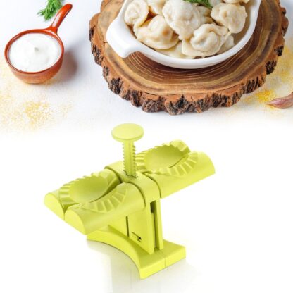 5300 Dumpling Maker Mold,Double Head Dumpling Mold Wrap Two At A One Time,Household Dumpling Maker Mould, Easy-Tool for Making Dumplings ,Dumpling Press Mold Kitchen Accessories - Image 8