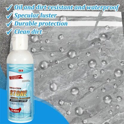 17667 Stone Stain Remover Cleaner, Stone Crystal Plating Agent, Marble Stone Cleaner Polishes, Crystal Plating for Kitchen, Patio, Backyard Marble Cleaner and Polish (75 ML Approx / 1 pc) - Image 6