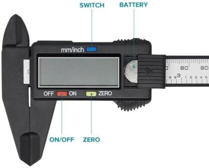 0450 LCD Screen Digital Caliper (6 inch) - Image 3