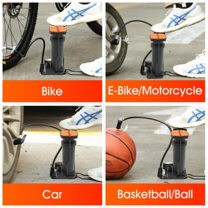 Portable Mini Foot Pump for Bicycle, Bike, and Car - Image 5