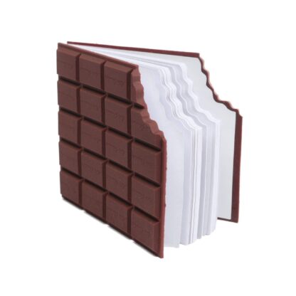 4528 Small Chocolate Scented Diary Memo Notebook in Rectangular Chocolate Bite Shape with Original Chocolate Smell Personal Pocket Diary, Dairy book with Plain Pages for Kids - Image 4