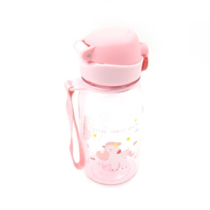 12557 400ML Capacity Plastic Water Bottle Animal Printed  | Office Bottle | Gym Bottle | Home | Kitchen | Leakproof and BPA Free Drinks Bottle | Water Drink Juice Bottle BPA Free Leak-Free Lightweight ( 400 ML ) - Image 4